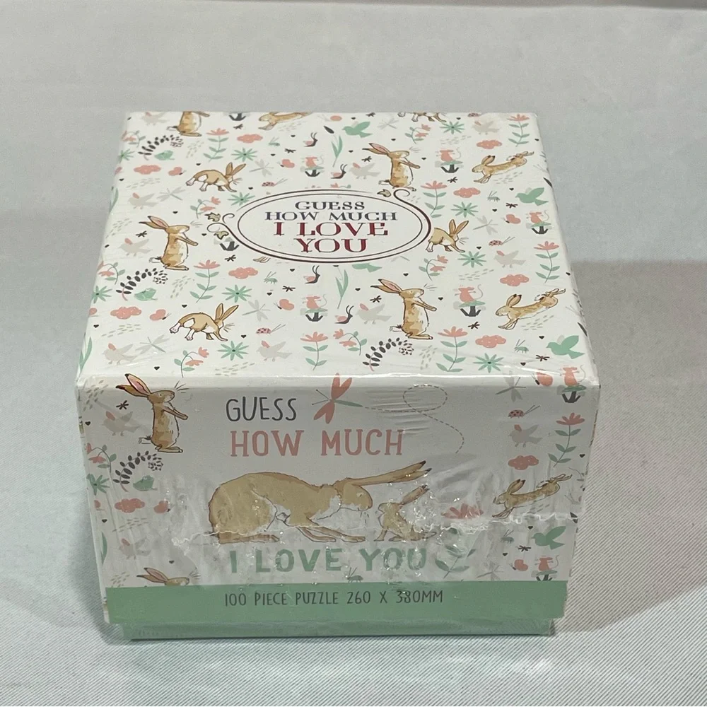 Puzzle Guess How Much I Love You Cube 100 Pieces 10x15 in
